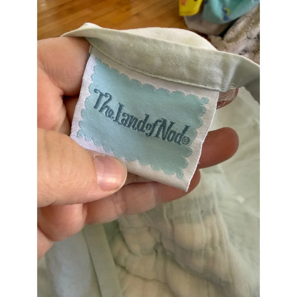 The Land of Nod Crate &‎ Barrel Transportation Twin Size Quilt PillowCase